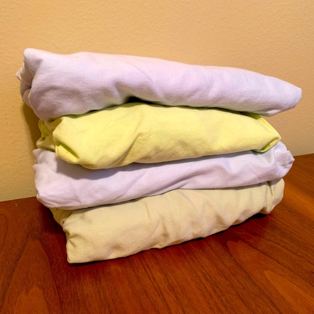 4 standard crib sheets